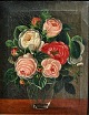 Pegasus – Kunst 
- Antik - 
Design 
presents: 
Jensen, IL 
(1800 - 1856) - 
school, 
Denmark: 
Flowers in a 
vase on a ...