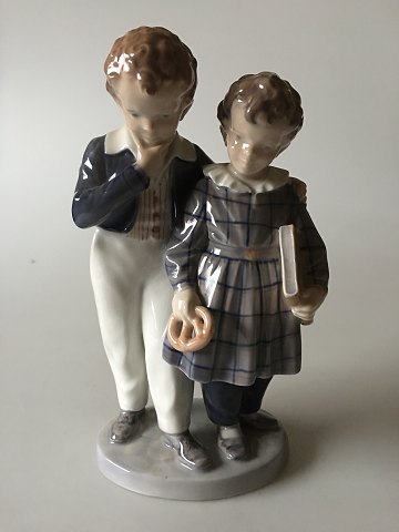 Royal Copenhagen Figur - Flugten til Amerika No. 1761