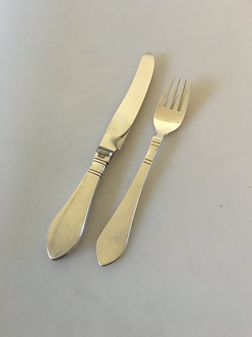 Georg Jensen Sterling Sølv Antik Barnegaffel No. 82