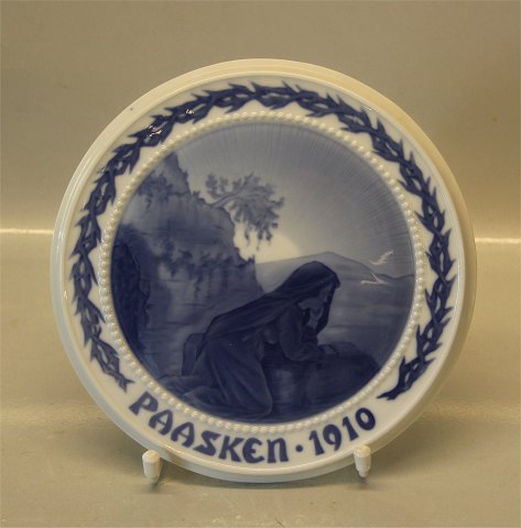 B&G Porcelain Easter Plate 1910 Marie Magdalene at the Tomb 18.5 cm