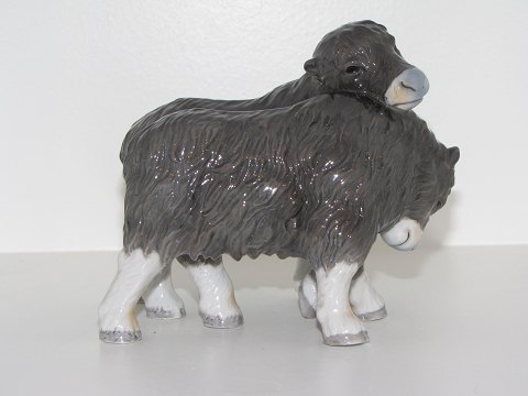 Royal Copenhagen figurineTwo musk oxes