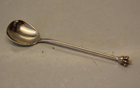 Dansk Krone Marmeladeske 16 cm Sterling Sølv