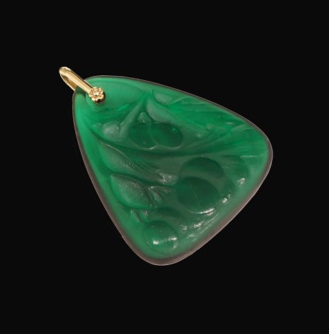 Rene Lalique für A. Dragsted: Hänger. Signiert. 
Masse: 5x4,2cm