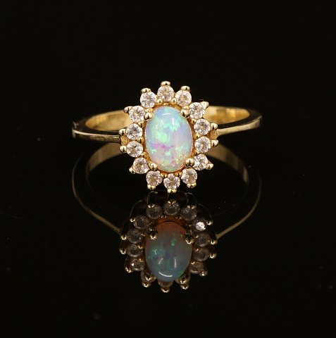 Ring, 14ct gold.
Ringsize 57