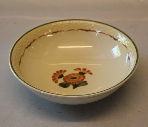 Cereal bowls 4.5 x 16 cm Aluminia Copenhagen Calendula (Morgenfrue)  Faience 
Dinnerware