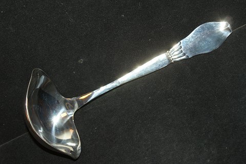 Sauce Ladle Lotus SilverChr. Fogh silverLength 17.5 cm.