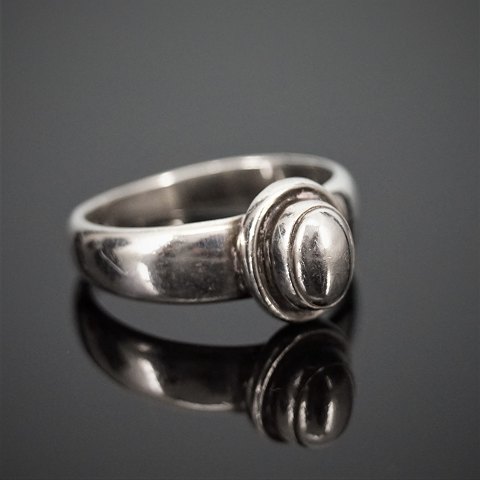 Georg Jensen; Ring af sterling sølv #46C