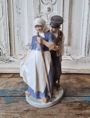 Royal Copenhagen Figur - Bondepar no. 1300