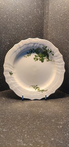 Royal Copenhagen Grøn blomst kage tallerken nr 110 / 1625 17,5cm