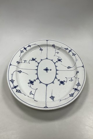 Large Old Royal Copenhagen Blue Fluted Plain Platter