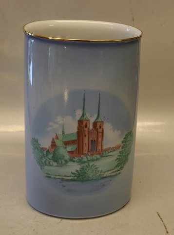 3542-5402 Vase 25 cm Dybbøl Mølle Roskilde Domkirke Limted 397 af 3500
 B&G Danmarksstellet med danske motiver
