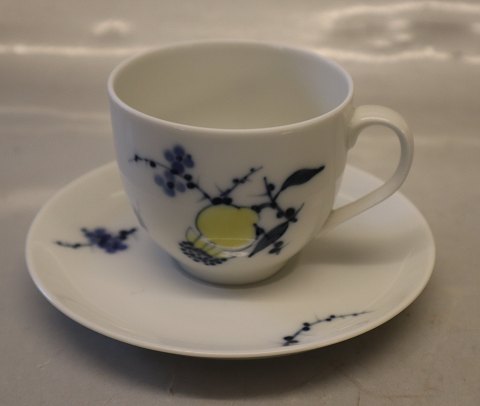 46-14810 Coffee cup 6 x 7.2 cm & saucer 13 cm Royal Copenhagen Rimmon