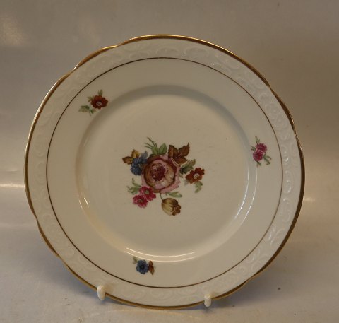 Stor Middagstallerken 26 cm Rosenborg fra KPM Københavns Porcelainsmaleri, 
Lyngby