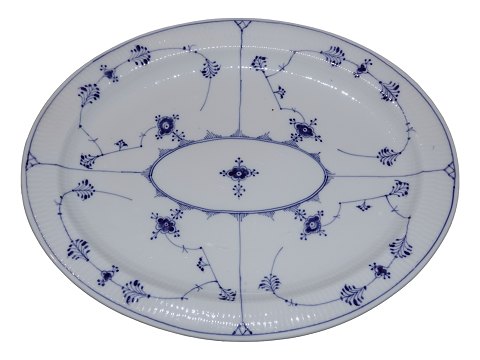 Musselmalet Riflet Hotelporcelæn
Ekstra stort stegefad 48,5 cm.