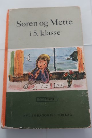 Søren og Mette i 5. Klasse
Vi læser
Af Knud Hermansen og Ejvind Jensen
Nyt Pædagogisk Forlag
1968 (1961)
Sideantal: 289
Netop "i 5. klasse" er sjældent til salg 
In gutem Stande