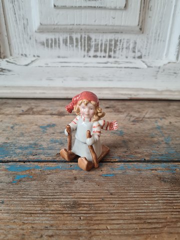 Royal Copenhagen Figure - Pixie on ski no. 179