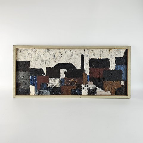 Peder B. SørensenmaleriFabrikskvarter 1960