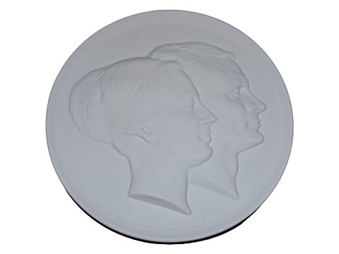 Royal Copenhagen platte
Dronning Margrethe & Prins Henrik