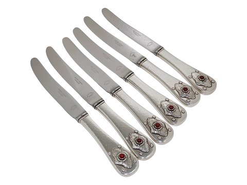 Georg Jensen  
Jubilee knife with carneol stone