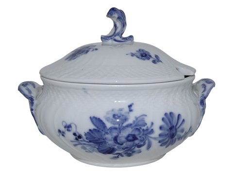 Blue Flower CurvedRare small soup tureen #1747