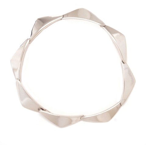 Hans Hansen Sterlingsilber Armband "Peak". L: 24cm