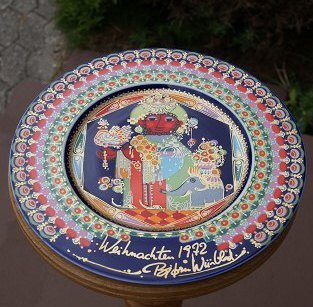 Christmas plates by ...
