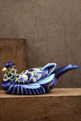 Blå Fasan , håndmalet Bonbonniere fra Royal Copenhagen...
