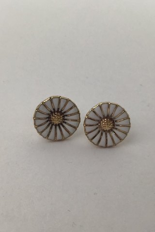 Georg Jensen Sterling Silver Marguerit (Daisy) Earrings (Studs)