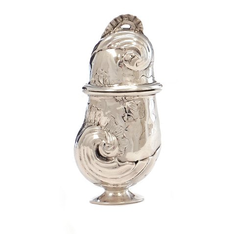 Riechdose aus Silber. H: 7,2cm