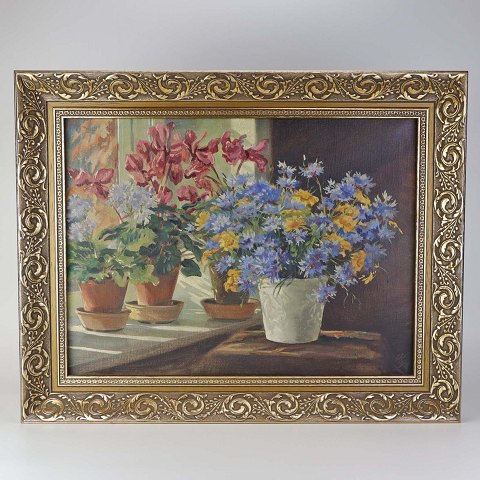 Olga Alexandrova maleri
Blomster 
48,5 cm