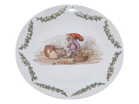 Bing & Grøndahl Julestel
Kagetallerken med julenisse der bager 17,0 cm.