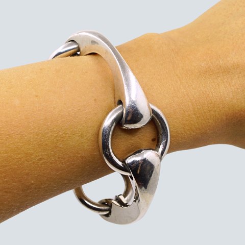 Bit bracelet i silver