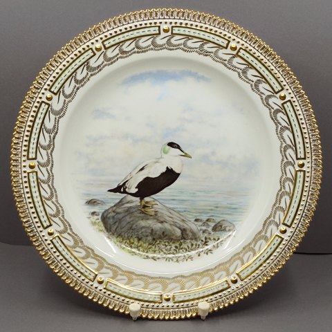 Royal Copenhagen, Flora Danica Animal; Dinnerplate 25,5 cm No. 3549