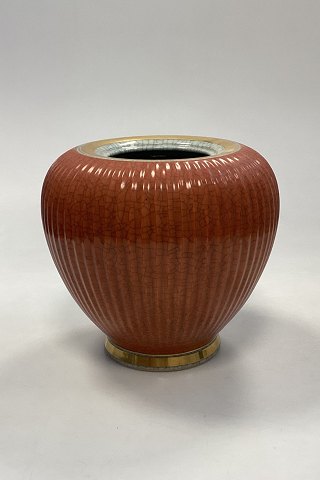 Royal Copenhagen Craquelé Vase No. 412/3047