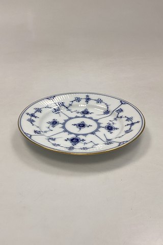 Royal Copenhagen Blue Fluted Plain with gold Side Plate No. 181