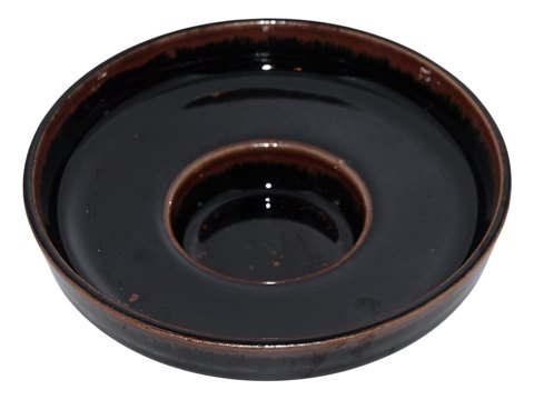 Bing & Grondahl stonewareBrown bowl 19.5 cm.