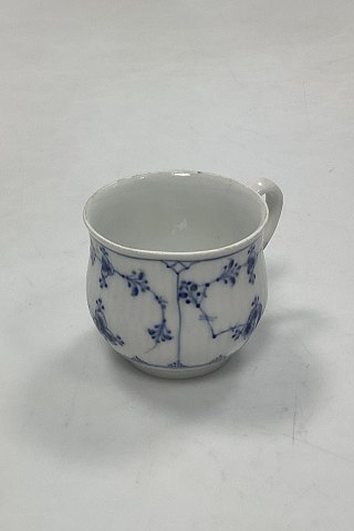 Royal Copenhagen Musselmalet Riflet Crémekop uden låg No. 64