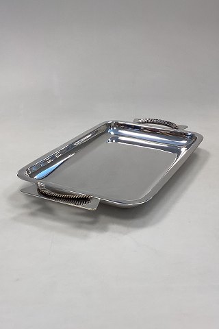Moderne Serveringsfad i Sølvplet