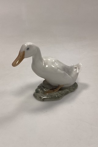 Royal Copenhagen Figur af Hvid And No. 1192