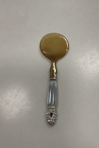 Georg Jensen Sølv / Horn Konge Serveringsspade No. 206