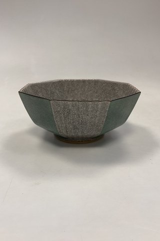 Royal Copenhagen Ottekantet Krakele Skål No. 457/3419