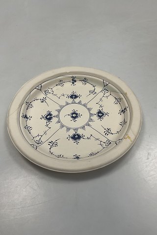 Royal Copenhagen Musselmalet Paptallerken fra 1976