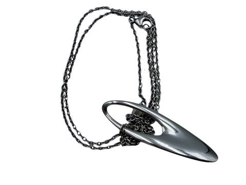Georg Jensen silverZephyr pendant and necklace