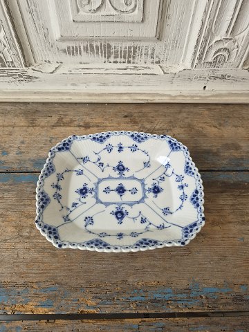 Royal Copenhagen Blue Fluted Half Lace small bread dish no. 701