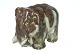 Royal Copenhagen Stentøjs Figur, ElefantDesign: Knud Kyhn.Dek. nr. 20186