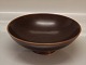 Royal Copenhagen Aluminia Faience 
Bremerholm 1931 Brown glaed bowl 7 x 22.4 cm
