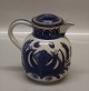 Aluminia Copenhagen Faience
434-3143 Aluminia Faience Pitcher with lid ½ l. Berte Jessen Tenera