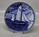 Tove Svendsen Fiskeriplatter ca 19.5 cm 1976-1978-1979-1981