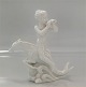 Roerstrand Sweden Sea child on sea horse White Figurine