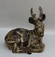 Royal Copenhagen Art Pottery
 20507 RC Stag, Knud Kyhn June 1942 25 x 25 cm